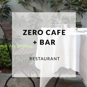 Zero George Cafe