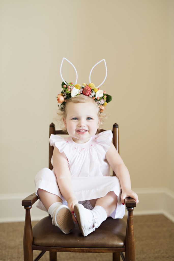 DIY Floral Bunny Ears