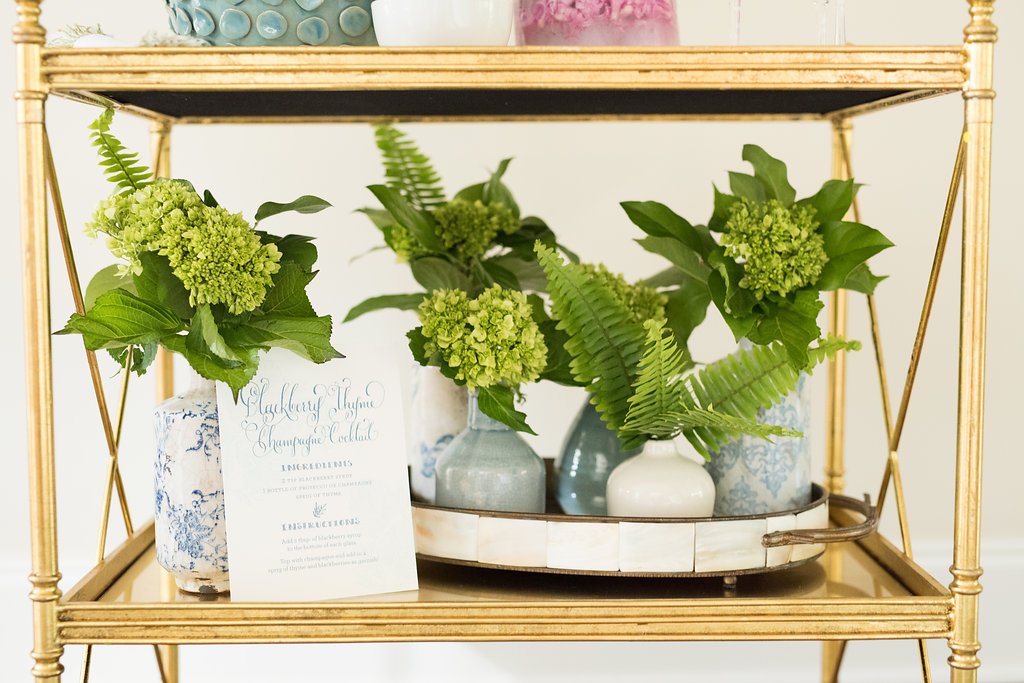 Bar Cart with Birch Lane