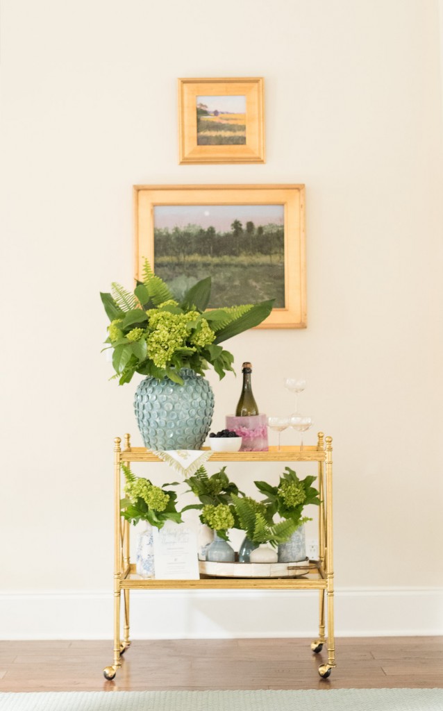 Bar Cart with Birch Lane