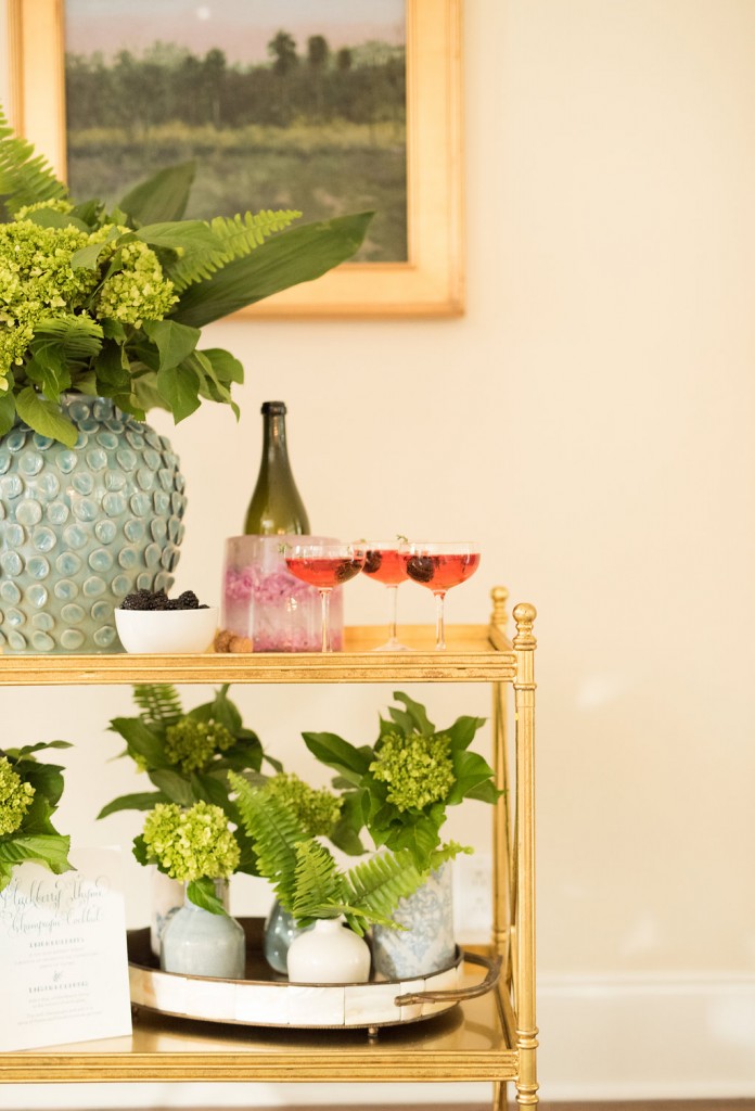 Bar Cart with Birch Lane