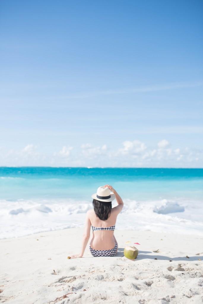 J.Crew Check Bathing Suit JetBlue Getaway