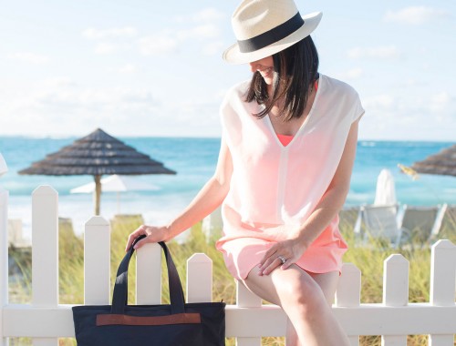 Classy Coral Bathing Suit JCREW