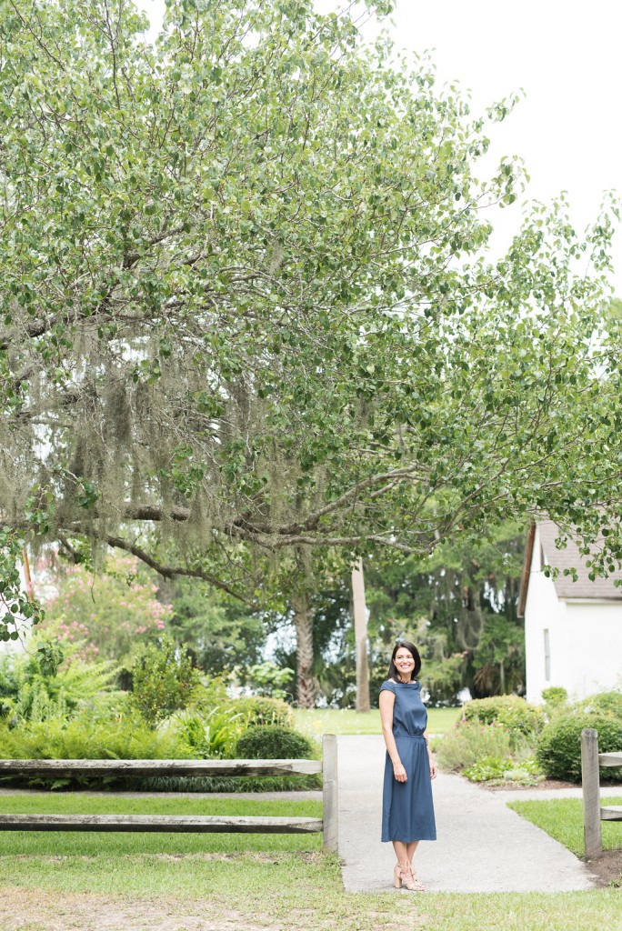 Navy Tibi Dress