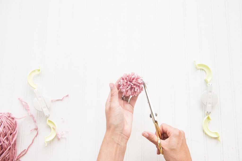 DIY Pom Pom Balloons