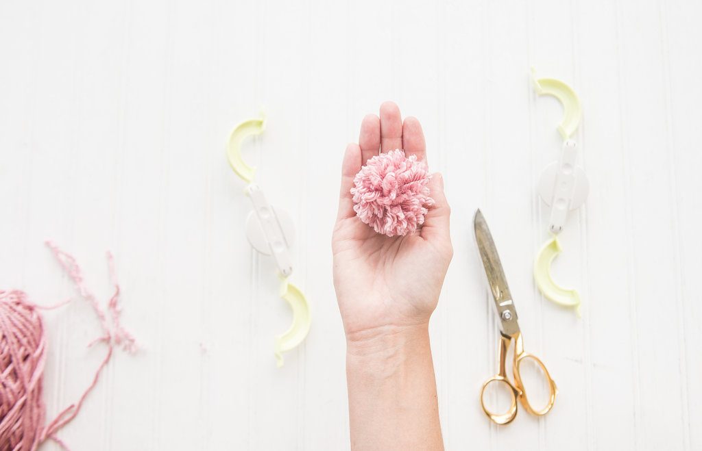 DIY Pom Pom Balloons