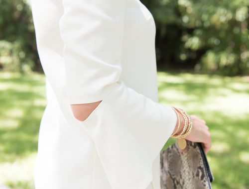 Tibi White Dress