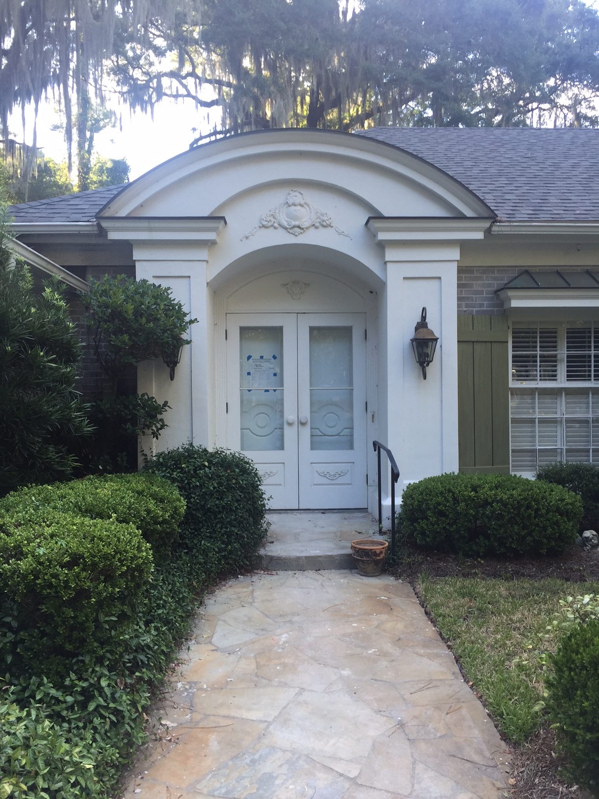 Exterior Before and After Benjamin Moore