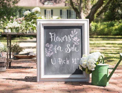 Handmade Charlotte Flower Stand