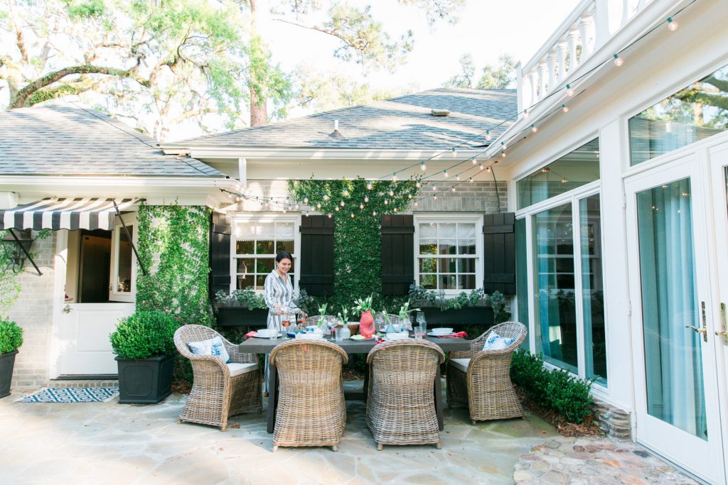 Outdoor Patio Tablescape