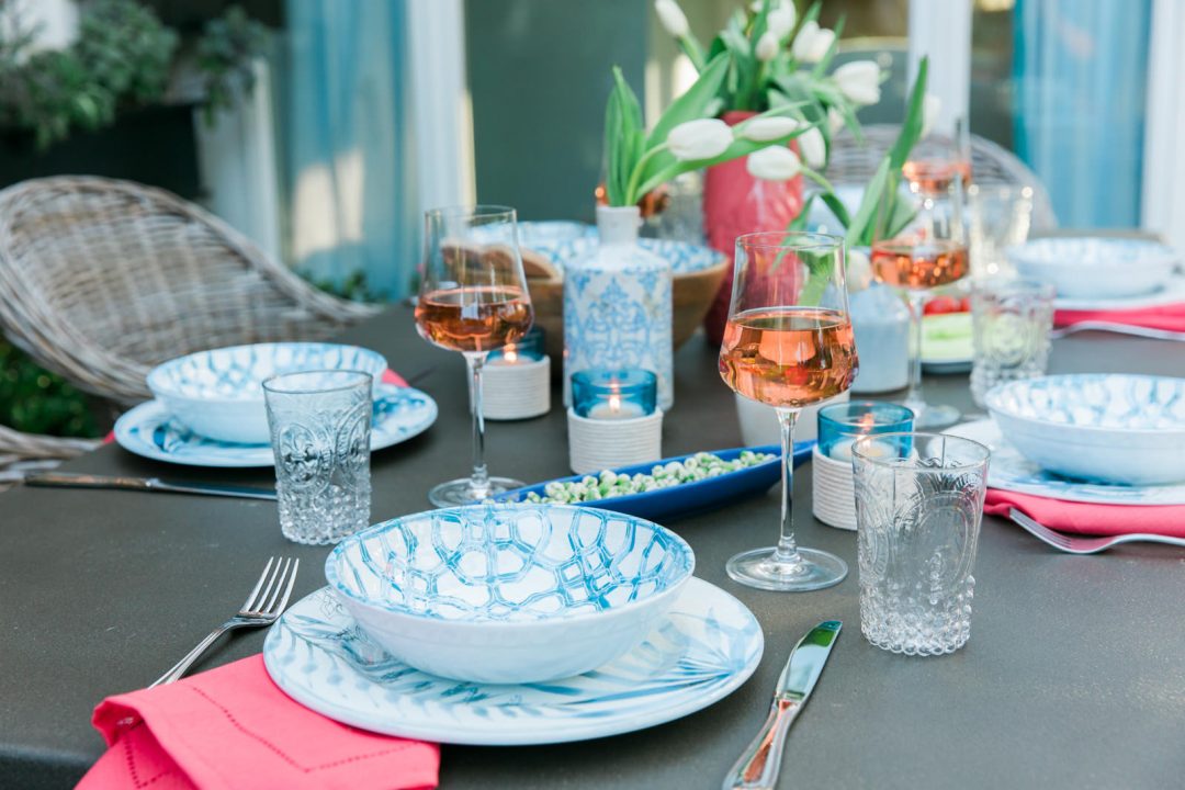 Outdoor Patio Tablescape