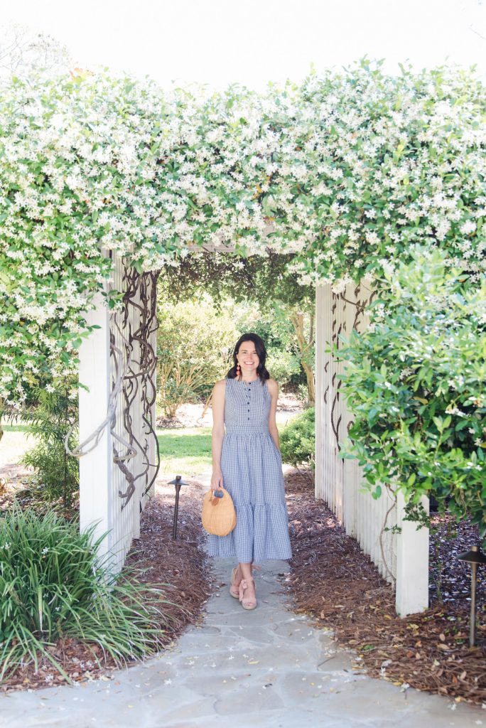 Gal Meets Glam Gingham Checked Dress