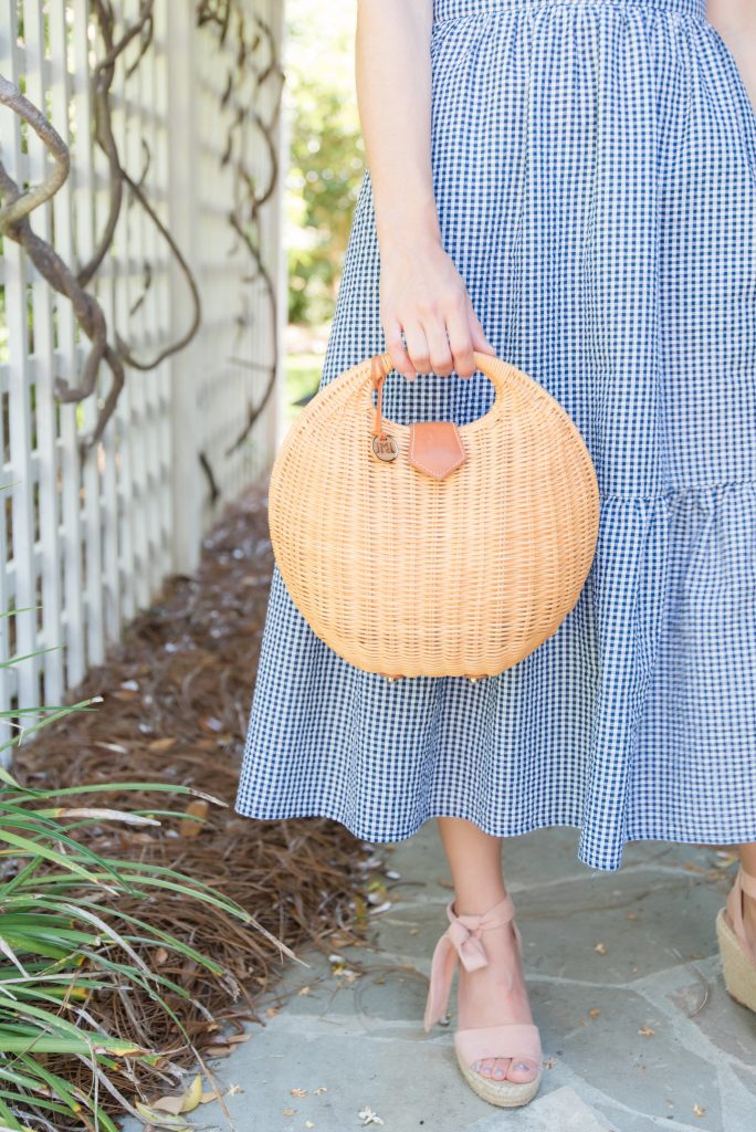 Gal Meets Glam Gingham Checked Dress