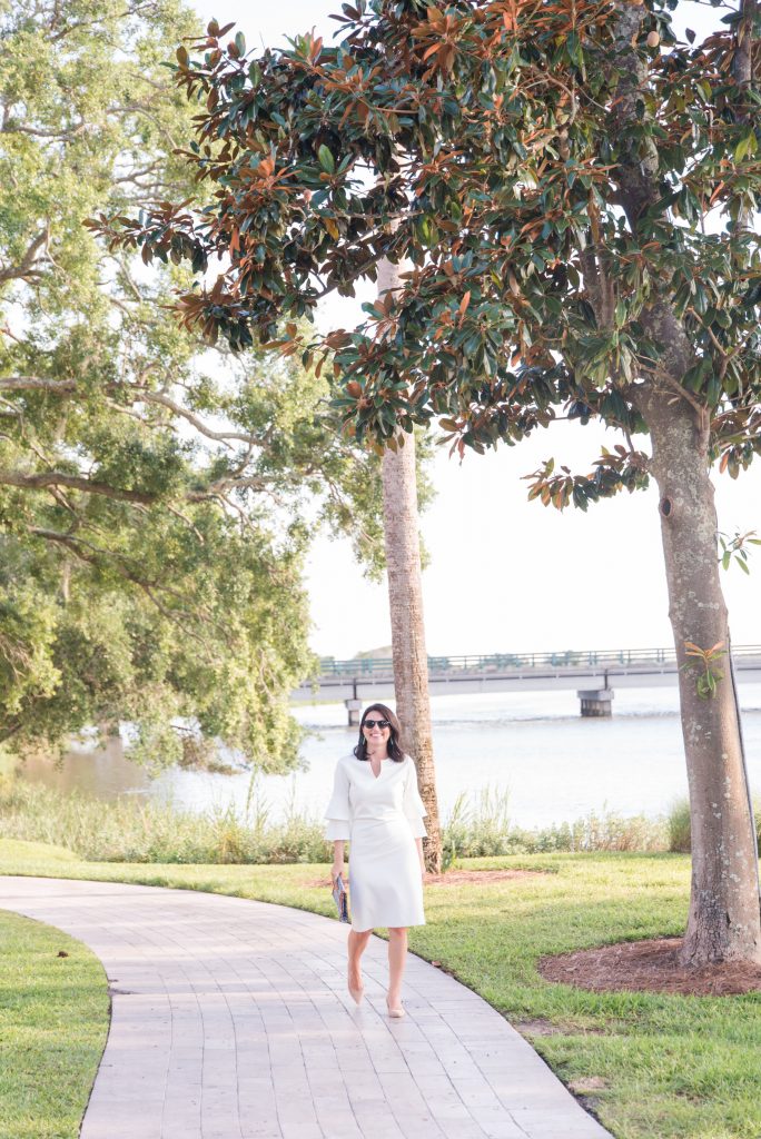 J.McLaughlin White Dress