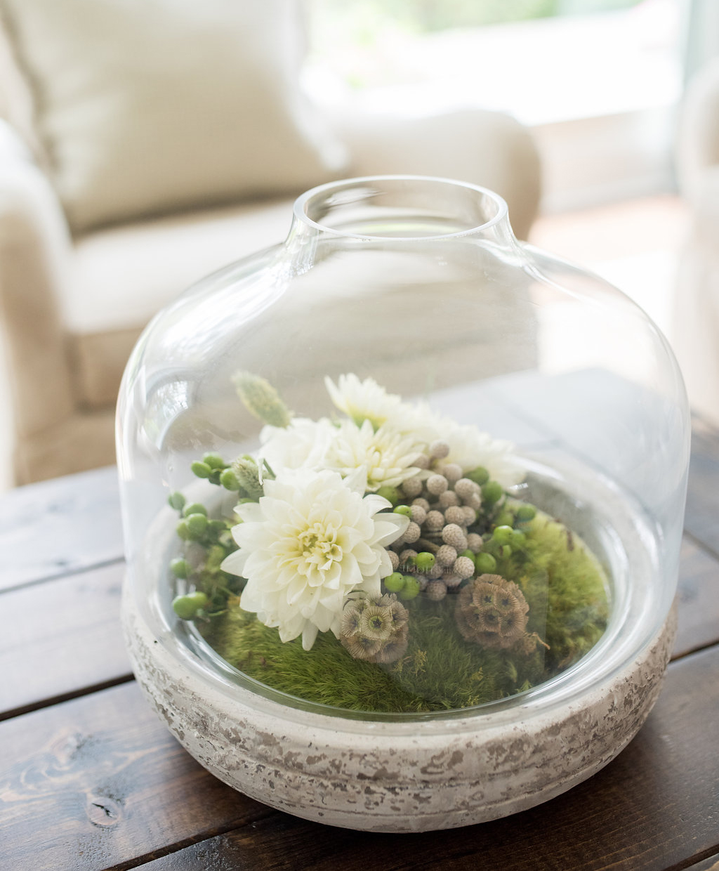 DIY Terrarium Centerpiece