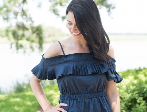 Tibi Ruffle Dress