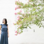 Navy Tibi Dress