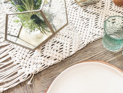 World Market Rustic Table Setting